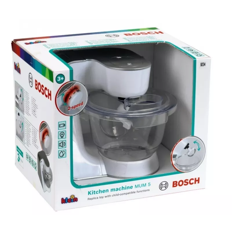 Robot de cozinha de brincar KLEIN Bosch Silver 9234 – réplica de brincar de um eletrodoméstico