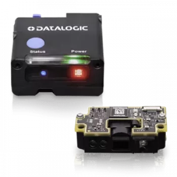 Datalogic Gryphon GFx4500 Series, 2D, WA, preto leitor de encaixe, 2D, imager (1 MP, grande angular, iluminação: branco), micro-USB, IP54, preto (GFS4520-BK-WHT)