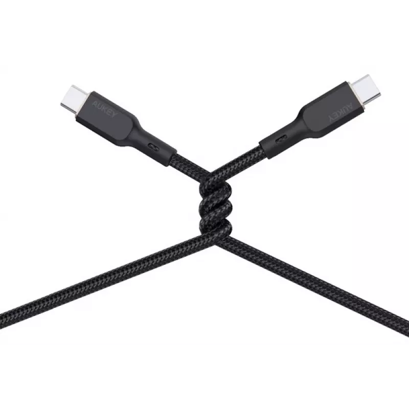 Cabo de nylon AUKEY CB-KCC101 USB-C para USB-C 1m