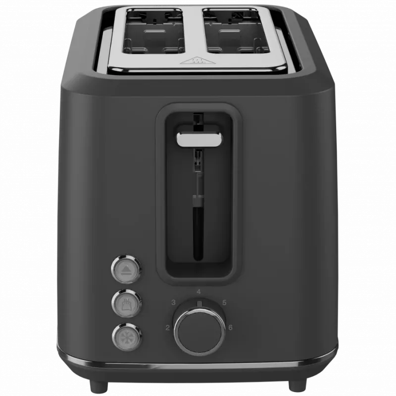 Torradeira elétrica AENO ATS0001G — 2 ranhuras, 220–240 V 50–60 Hz, 920–1080 W, 3 modos, 7 níveis de tostagem, cinzento