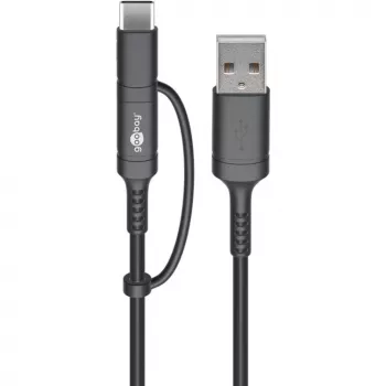 Cabo USB Goobay 71892 preto