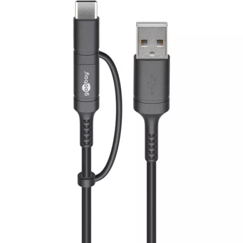Cabo USB Goobay 71892 preto