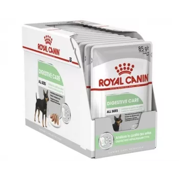 Comida húmida para cães Royal Canin Digestive Care carne e legumes saquetas 12 x 85 g – cães adultos, apoio à digestão