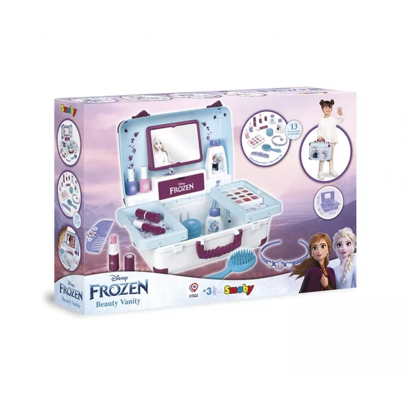 Penteadeira de beleza Smoby Frozen