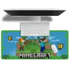 Tapete de rato Kids Euroswan 80x30 cm Minecraft — grande tapete de secretária para rato e teclado