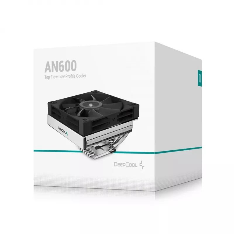 Arrefecedor a ar DeepCool AN600 12 cm alumínio preto 61,56 cfm