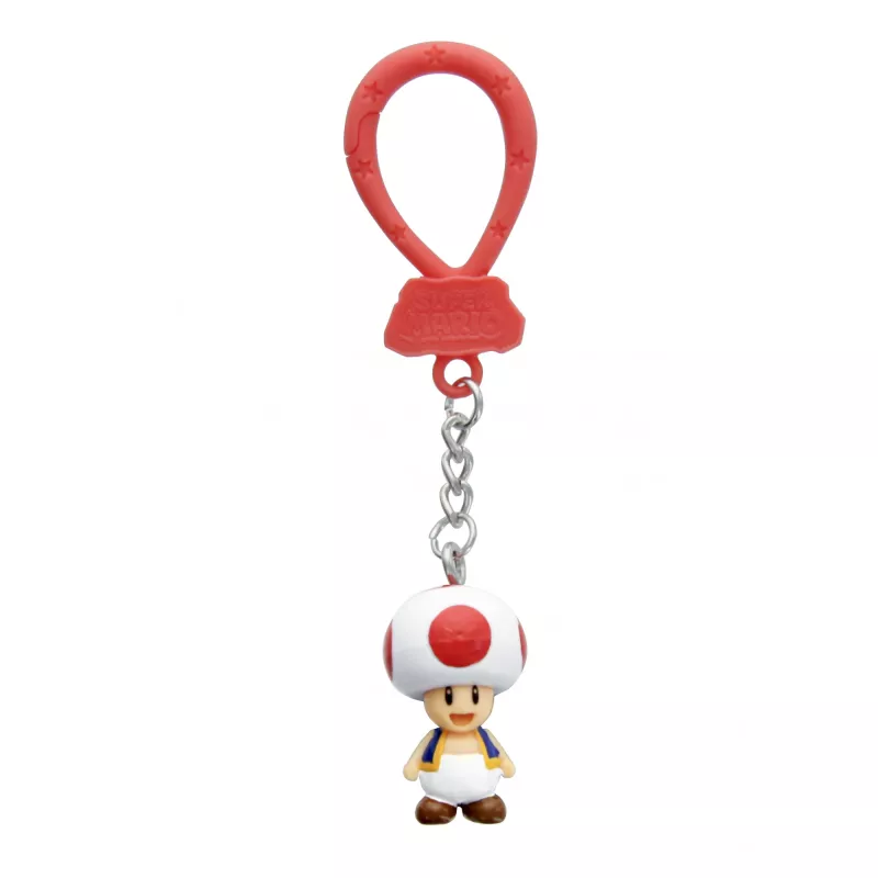 Backpack Buddies conjunto de porta-chaves Paladone Super Mario CDU com 24 peças – várias personagens, acessório de coleção