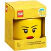 Storage-Head-Mini da Room Copenhagen – recipiente de arrumação compatível com LEGO 40331725, design Copenhagen Girl