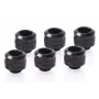 Kit de racores Alphacool 17475 — racores de latão, preto, Ø 22 mm, A 20 mm