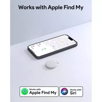 AUKEY Smart Mini Air Tag Rastreador Bluetooth para Apple Track Mate 1 Série TM-10