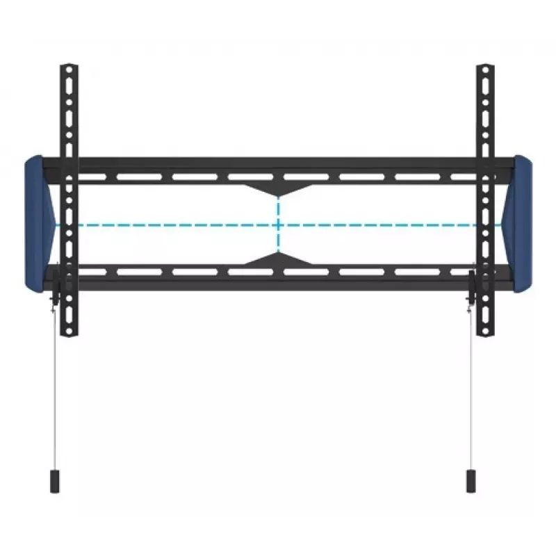 Conjunto de montagem de parede B-TECH BT5442 para equipamento AV, modelo BT5442/B, conjunto de suporte metálico