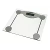 Balança de pessoa eletrónica Mesko MS 8137 — capacidade 150 kg, precisão 100 g, branco/transparente