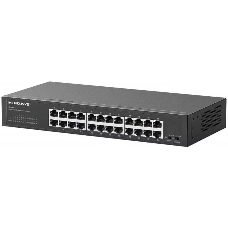 Switch Gigabit 24 portas Desktop/Rackmount TP-LINK MS124GS – 24 x 1 Gbps RJ45