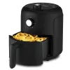 Fritadeira de ar quente ESPERANZA EKA001, 2,6 L, 1000 W, 7 programas, preta, compacta para a bancada
