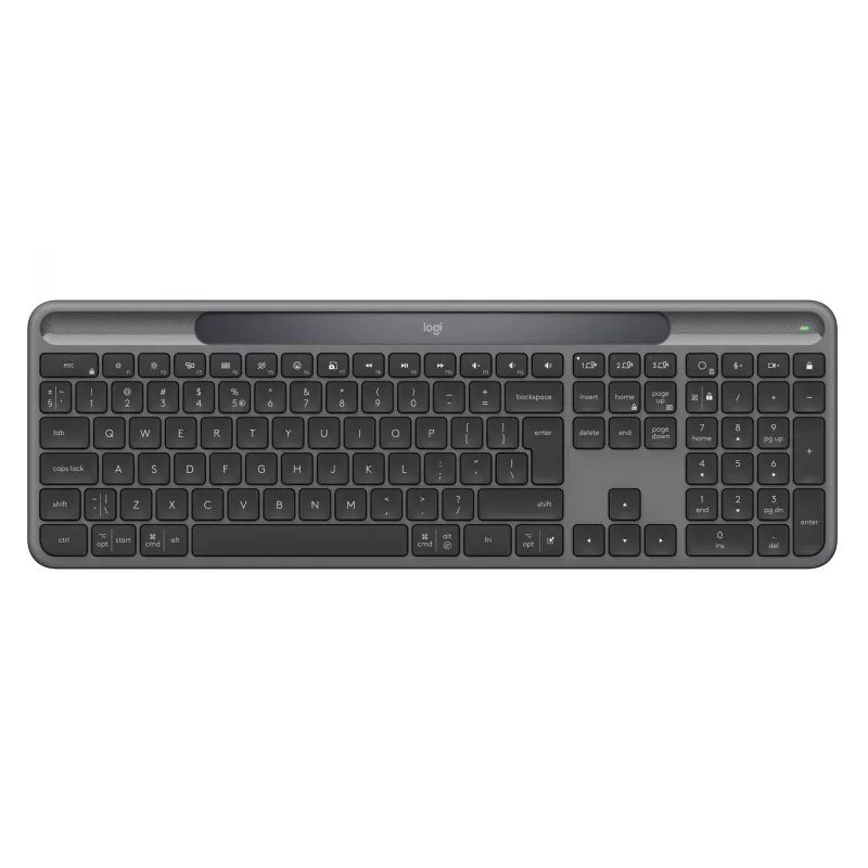 Logitech Signature Slim Solar+ K980 Teclado sem fios, US International, grafite