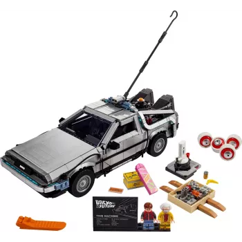 LEGO Icons 10300 Regresso ao Futuro Máquina do tempo DeLorean DMC-12