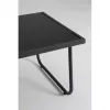 Conjunto de mobiliário de jardim Extralink BLACK FOREST têxtil duas cadeiras + espreguiçadeira + mesa dobrável preto L-0358 conjunto de mobiliário de exterior