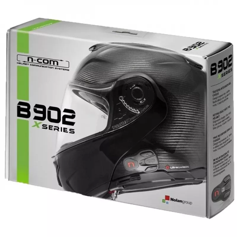 Intercomunicador para motociclo Nolan N-Com B902 X 1 unid. preto