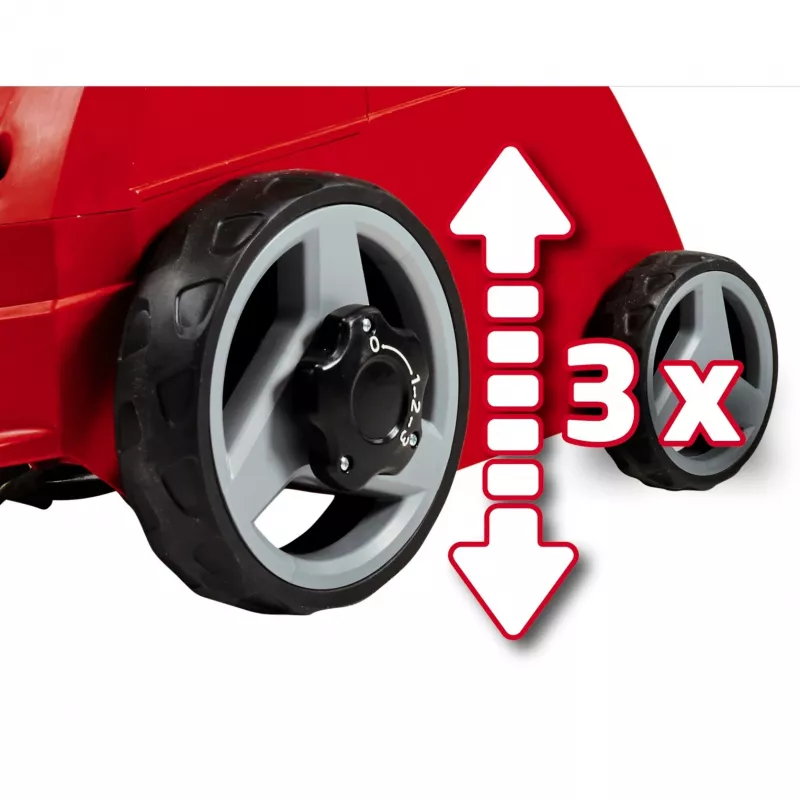 Escarificador elétrico GC-ES 1231/1 (vermelho/preto, 1.200 watts)
