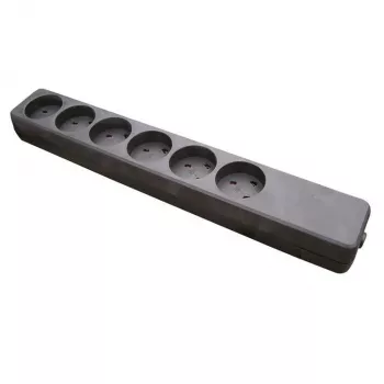 Tomada múltipla Garbot Z66000112-PA01 6 saídas AC para interior preto