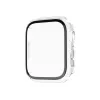 Capa protetora FIXED Fixed Pure para Apple Watch 46mm Transparente com vidro temperado