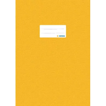 Capa para cadernos HERMA PP A4 amarela opaca