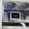 Refrigerador líquido de CPU Valkyrie VK-AIOV240W radiador de 240 mm com LCD