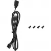 DeepCool FL12R R-FL12R-BKAPN1-G Reverse 120 mm ventoinha de caixa, 500-2150 RPM, 33,9 dB, preta