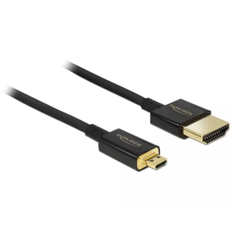 Cabo HDMI DeLOCK HDMI-A/HDMI Micro-D 2m