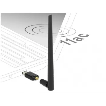 Placa de rede DeLOCK 12535 RF Wireless