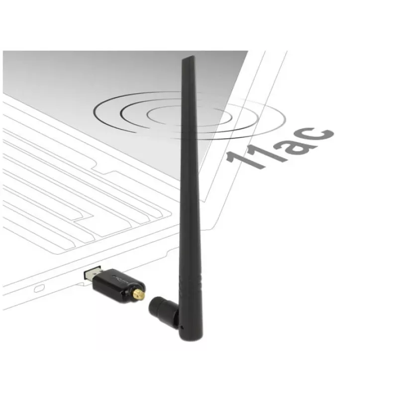 Placa de rede DeLOCK 12535 RF Wireless