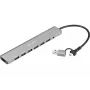 Hub USB SANDBERG 136-66 — 7 portas USB 3.0, externo com alimentação
