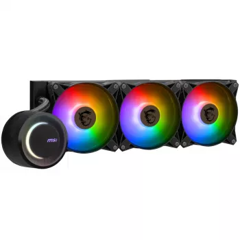 MSI MAG CORELIQUID E360 sistema de refrigeração para computador placa-mãe, conjunto de refrigeração líquida para processador 12 cm preto