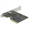 DeLOCK - Adaptador USB - PCIe 3.0 x4 Low-Profile - USB 3.2 Gen 2x2 x 1 (89036)