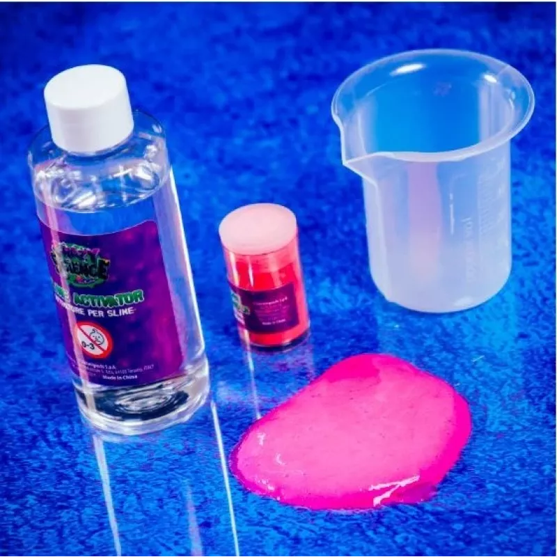 Kit de ciência Liscianigiochi Crazy Science Slime Camaleão 304-PL89246 – conjunto educativo de experiências com slime
