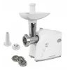 Picadora de carne elétrica ESPERANZA EKM032 — 2200 W, branco, 3 discos perfurados, acessórios kebbe e para salsichas