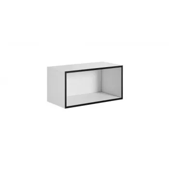 Armário de arrumação aberto Cama ROCO RO4 75/37/37 branco/preto