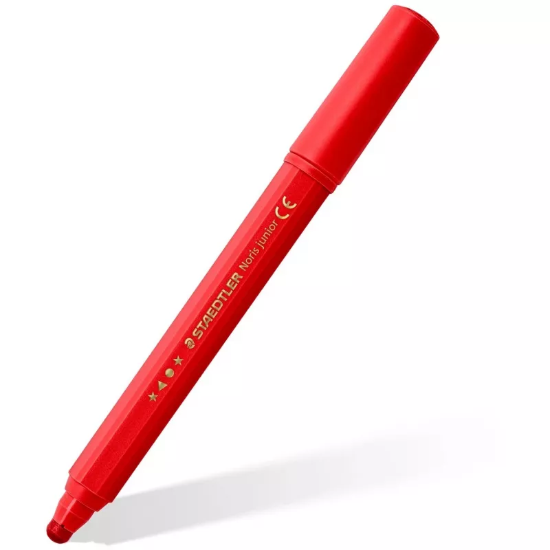 Canetas de feltro Staedtler Noris junior Jumbo – 12 unidades, pontas grossas laváveis para crianças