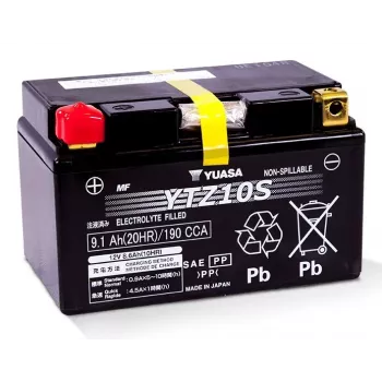 Yuasa YTZ10S Bateria de veículo Chumbo-ácido selada (VRLA) 8,6 Ah 12 V moto