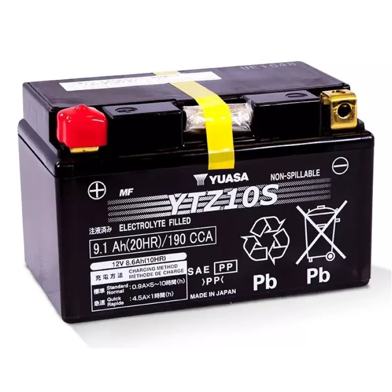Yuasa YTZ10S Bateria de veículo Chumbo-ácido selada (VRLA) 8,6 Ah 12 V moto