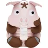 Mochila Affenzahn Big Friend Tonie Pig rosa/castanho — mochila para criança, tamanho pequeno