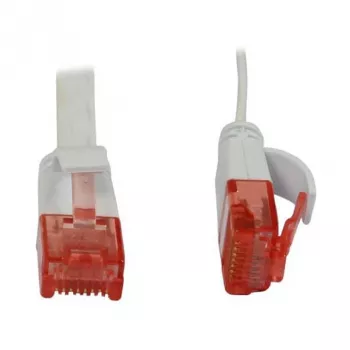 Cabo de rede RJ45 - CAT6 250MHz - 5m branco - UTP (U/UTP) - PVC - plano - Synergy 21 -
