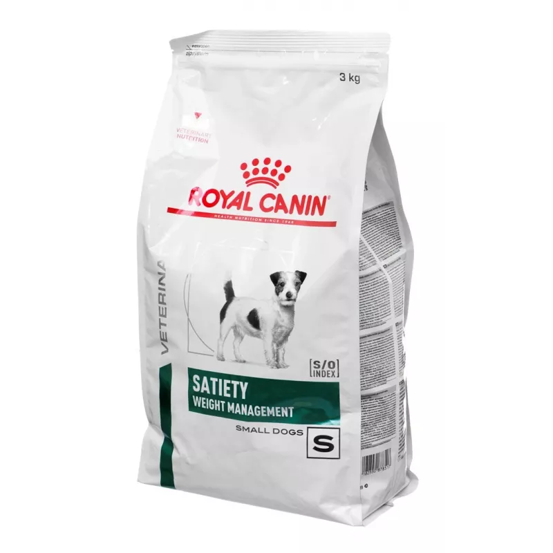 ROYAL CANIN Satiety Weight Management Small – Ração seca para cães – 3 kg