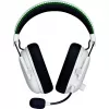 Headset Razer BlackShark V3 Pro com fios e sem fios Bluetooth branco