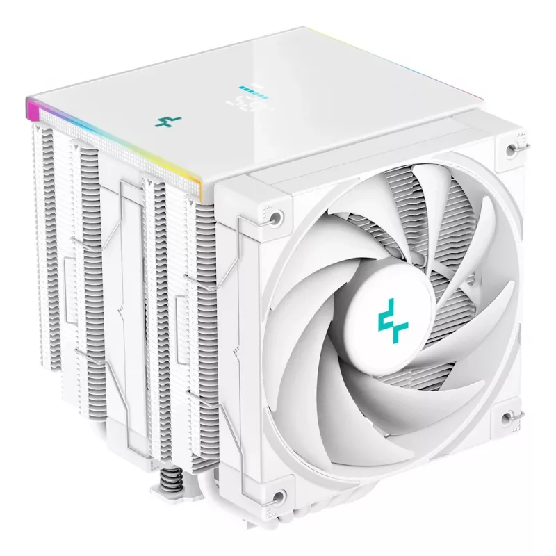 Arrefecedor de ar para processador DeepCool AK620 Digital WH 12 cm branco 1 unidade