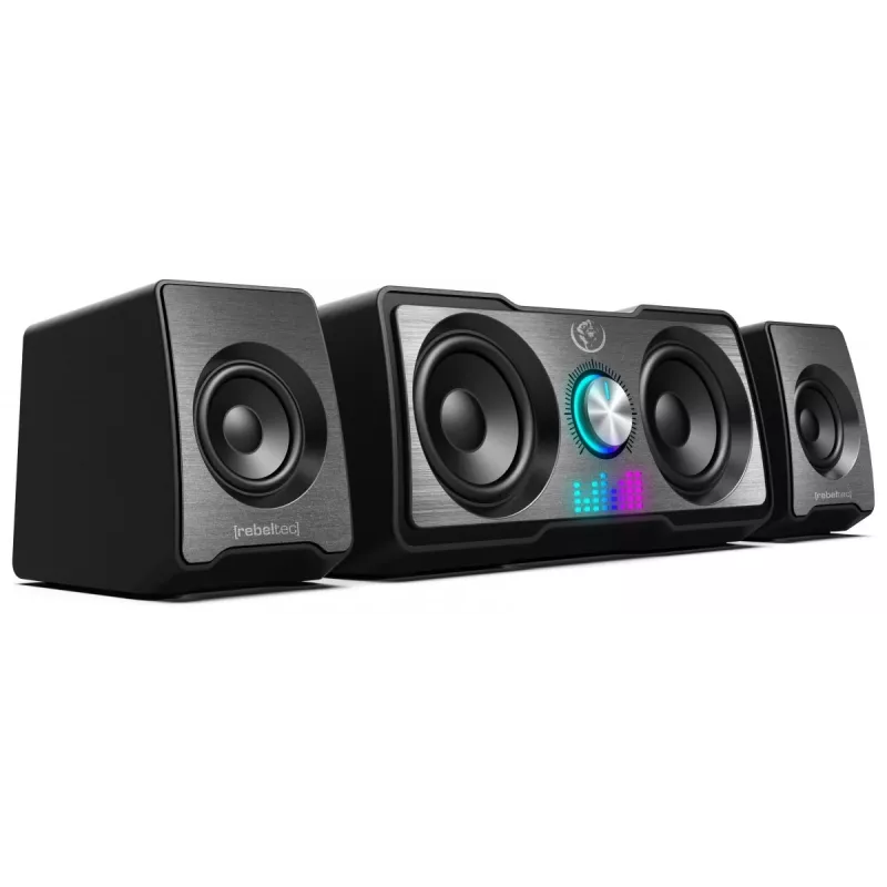 Altifalantes multimédia 2.1 ROCK, RBLGLO00048, 60W