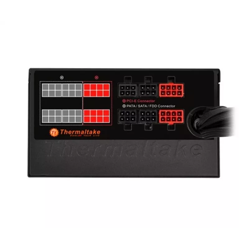 Thermaltake Smart SE 630W fonte de alimentação ATX modular, 80 PLUS Gold, PFC ativo, ventoinha de 140 mm, Single Rail
