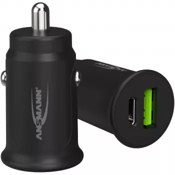 Ansmann 1000-0029 - adaptador de isqueiro de automóvel - 5 V - preto
