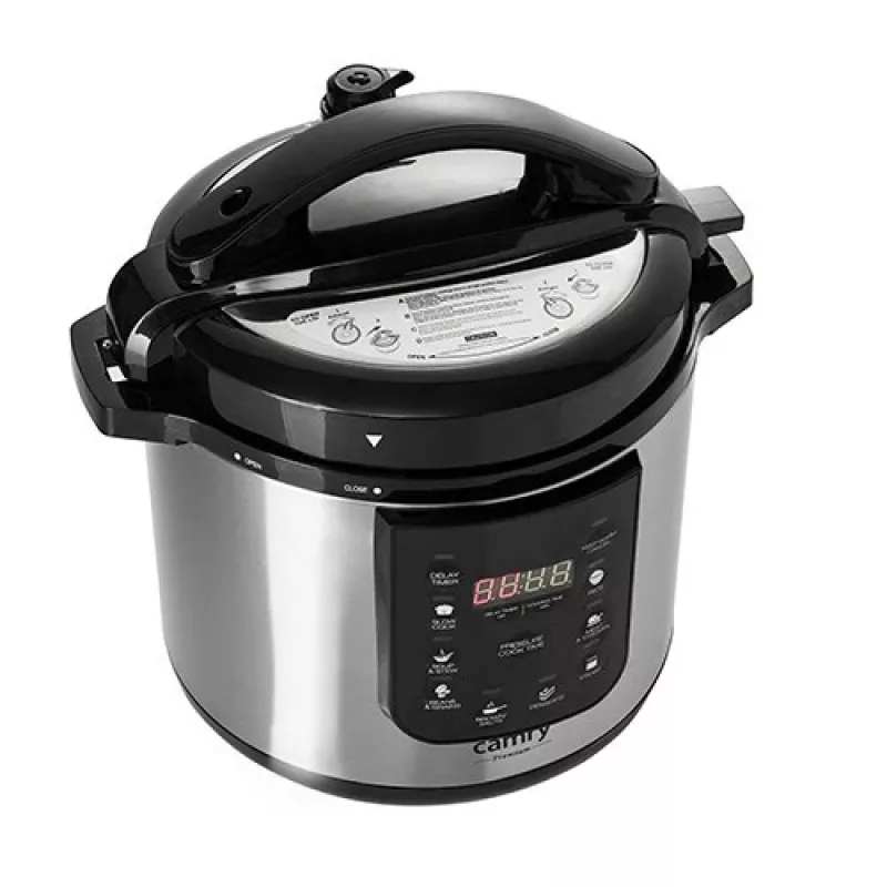Panela elétrica multifunções Camry CR 6409 6 L 1000 W preto, aço inoxidável