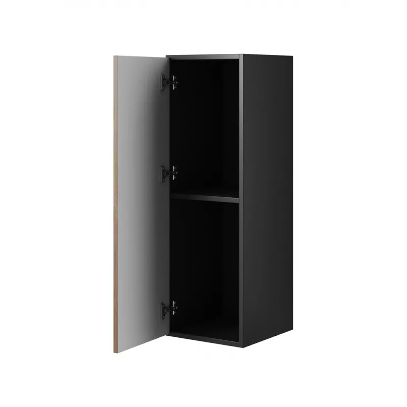Conjunto de móveis de sala Cama ROCO 1 (4xRO1 + 2xRO4) branco/branco/preto